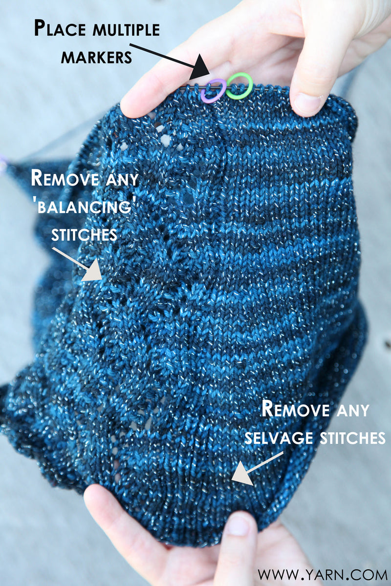 How to Convert a Flat Knitting Pattern to In-the-Round