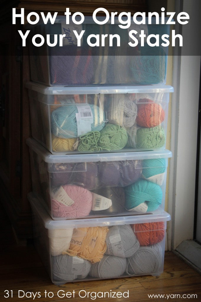 How to Organize Your Yarn Stash | Storage Tips for Knitters