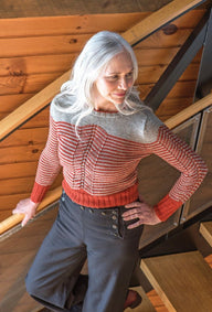 Berroco Retro Pullover Jumper Knitting Pattern
