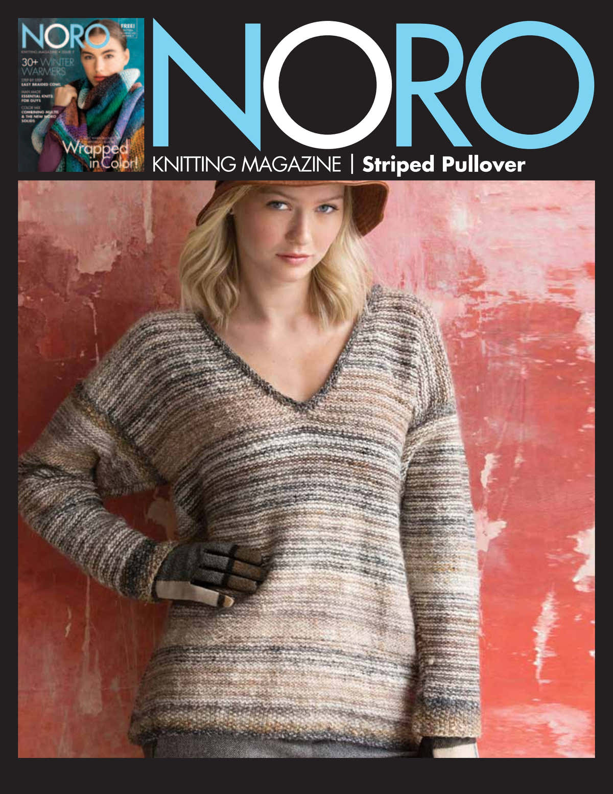 Noro Striped Pullover Jumper Knitting Pattern