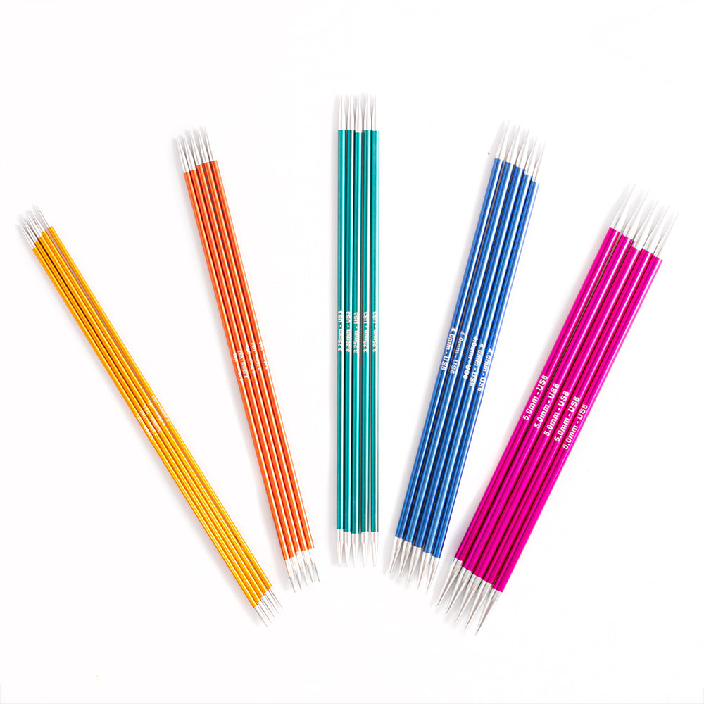KnitPro Zing Double Pointed Needles 8"