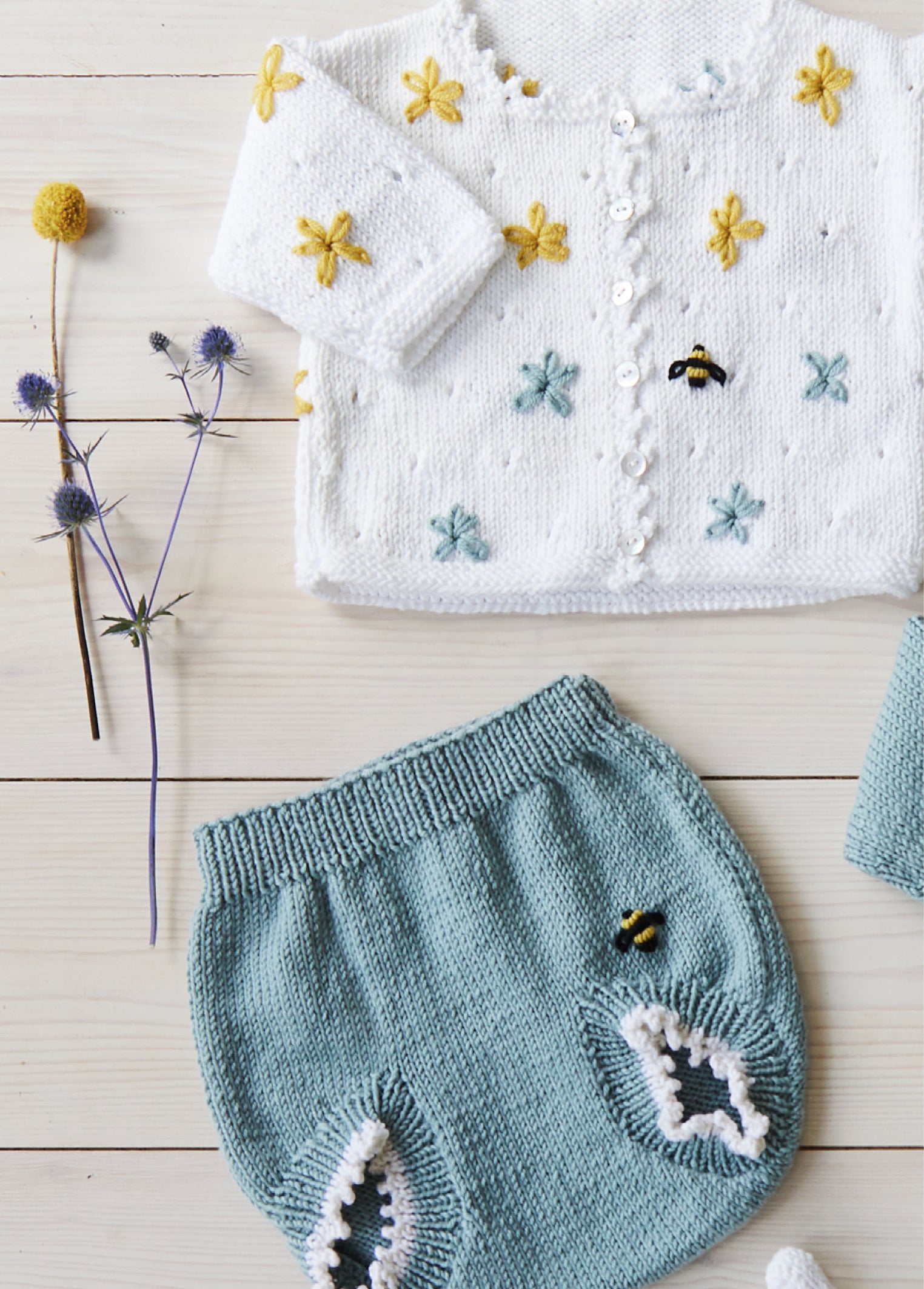 Debbie Bliss Flower Baby Knitting Pattern