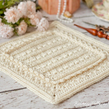 Primrose & Proper Ruffled Afghan Square