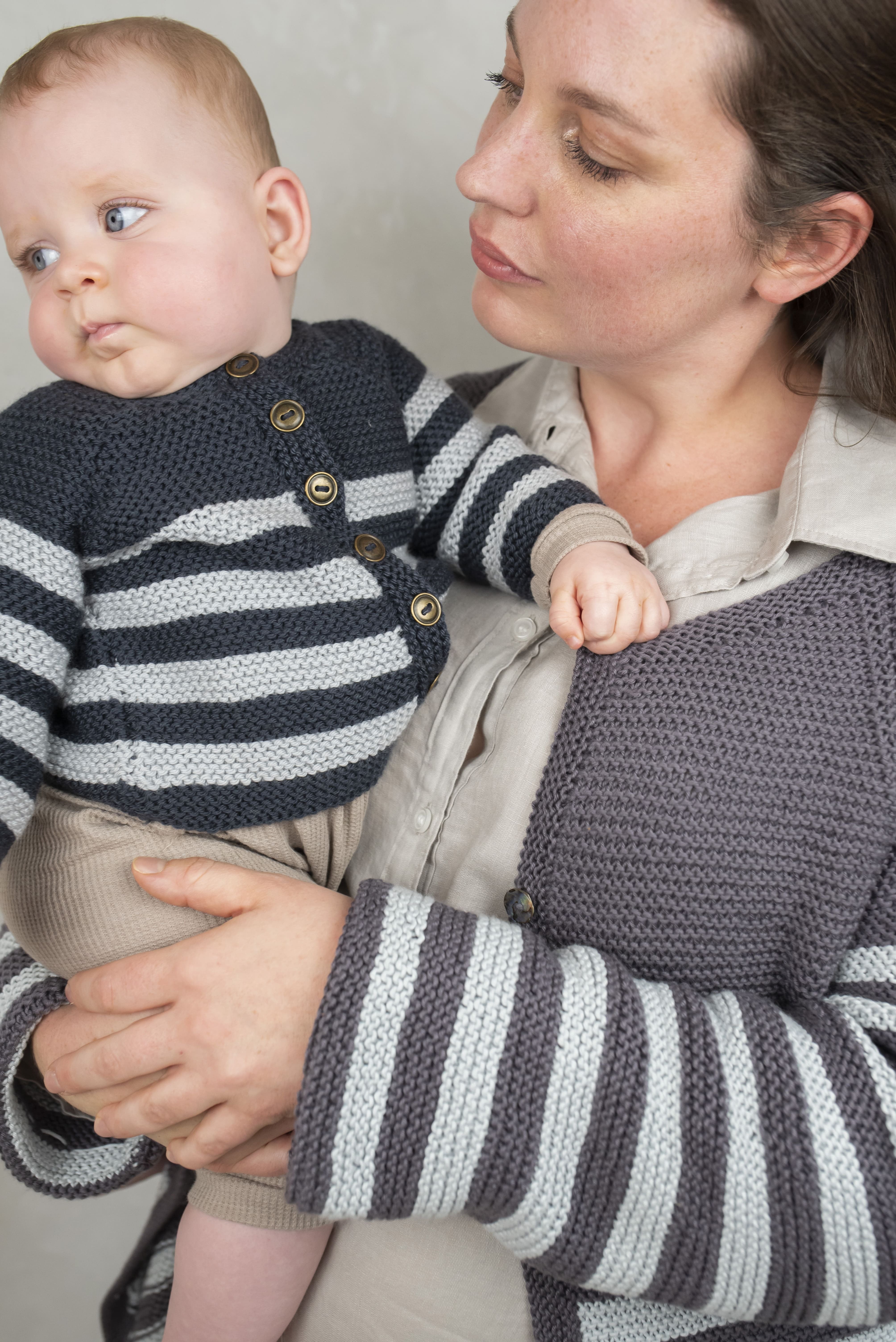 Chime Baby Cardigan Knitting Pattern