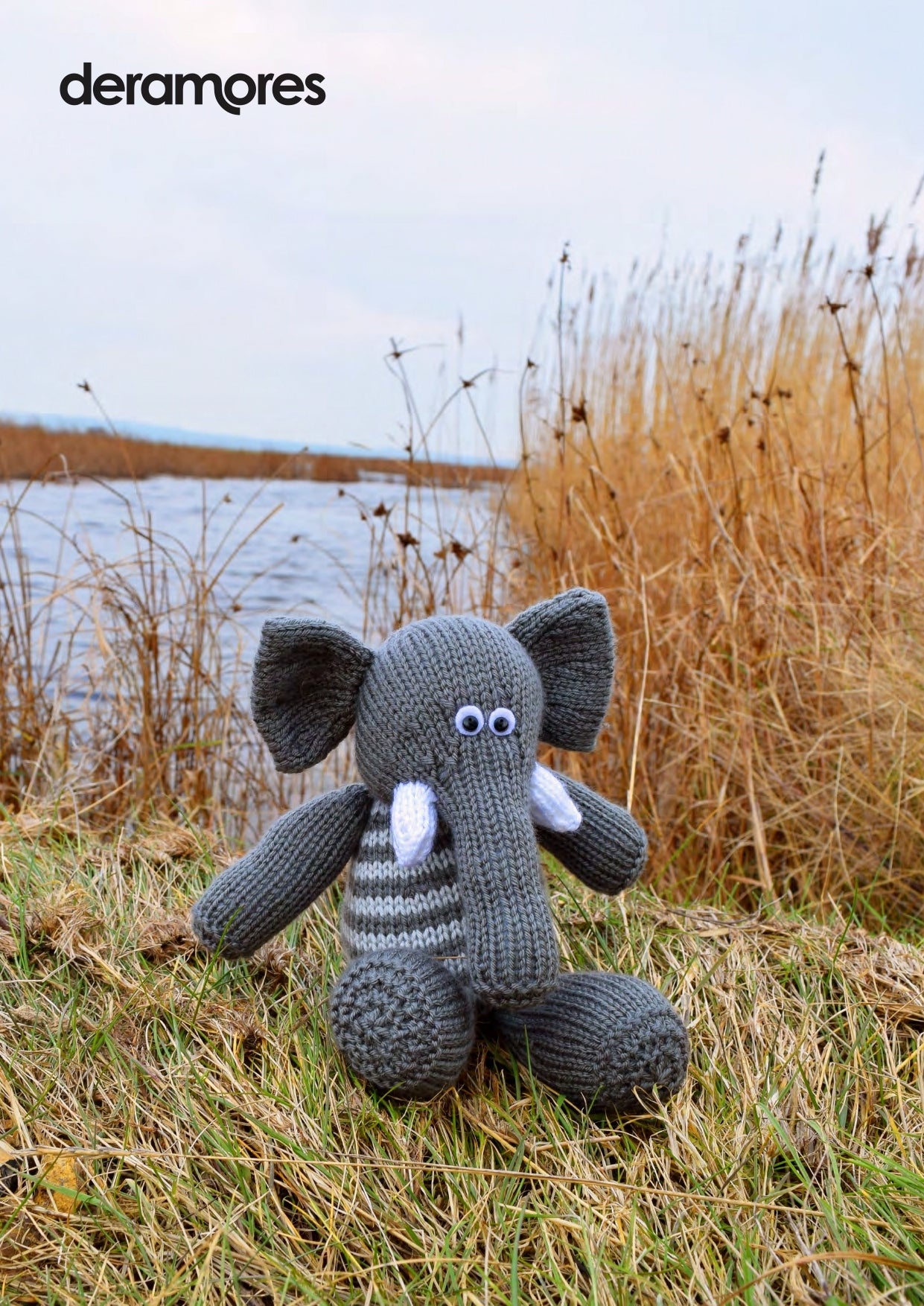 Deramores Eddie the Elephant Toy Knitting Pattern