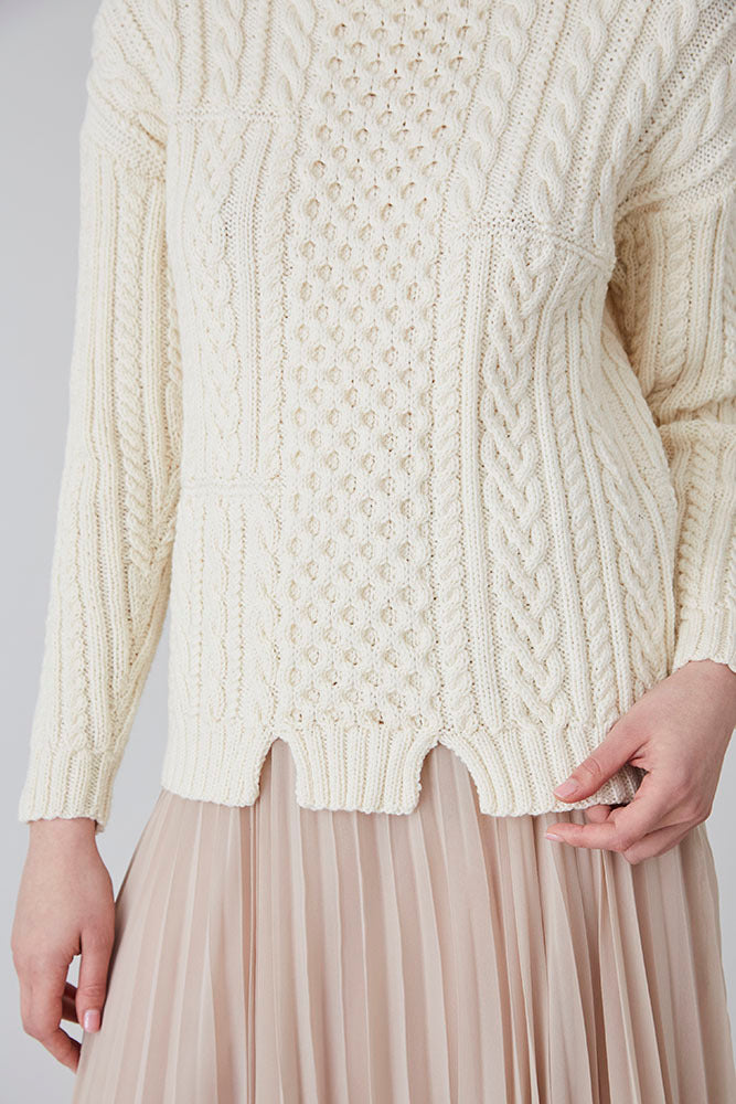 Debbie Bliss Crieff Sweater Knitting Pattern