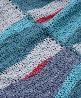 Berroco Monet's Ocean Blanket Crochet Pattern