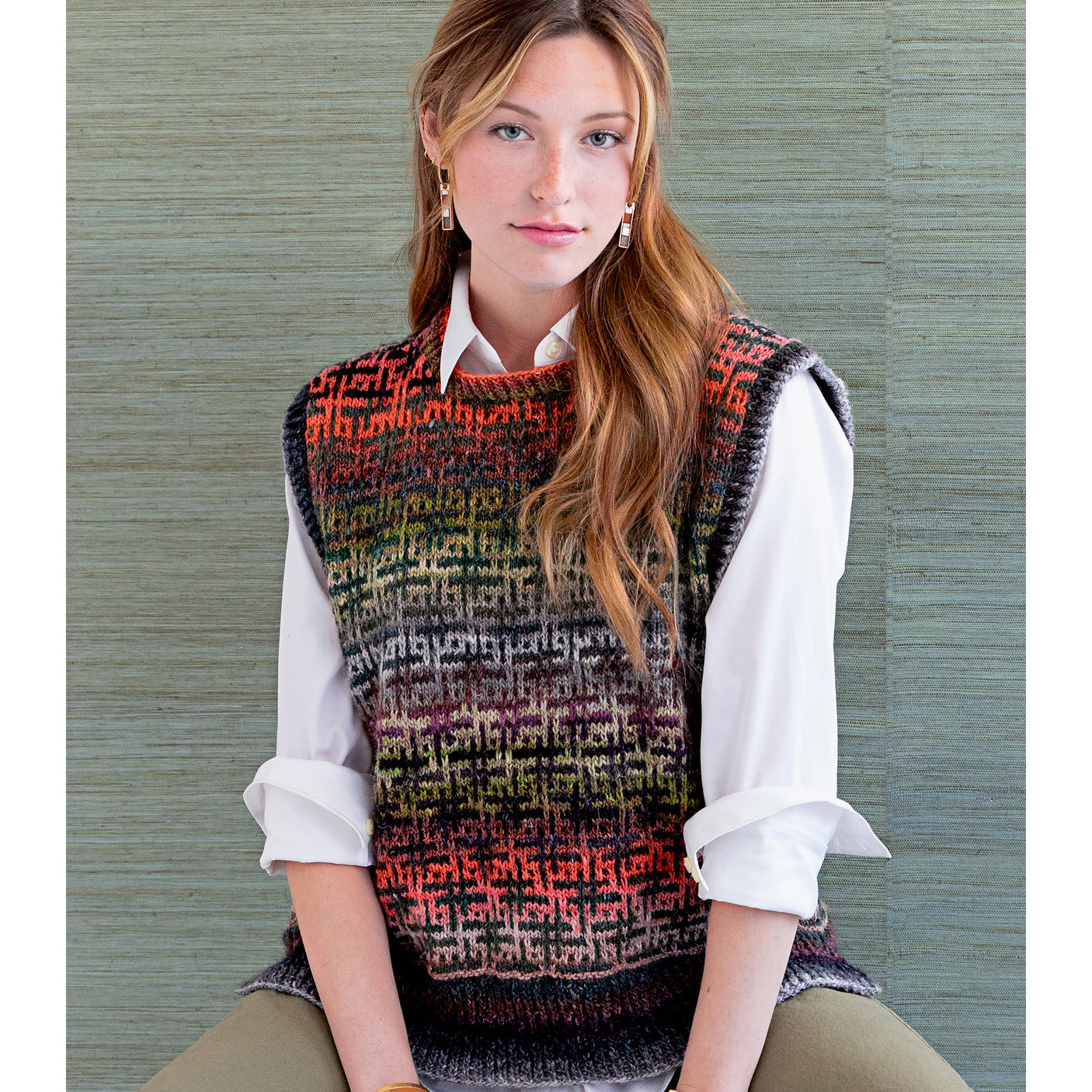 Noro Kenton Waistcoat Knitting Pattern