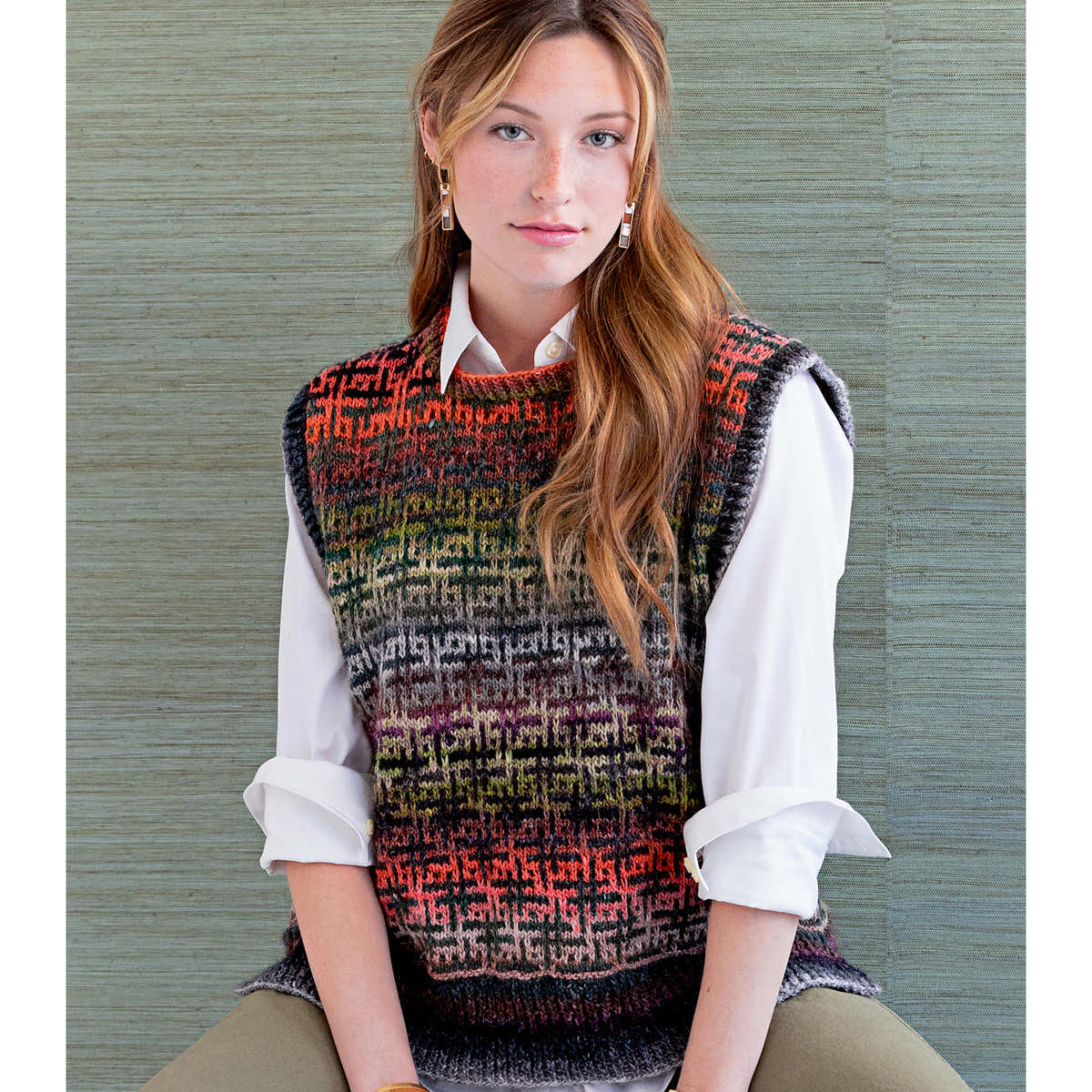Noro Kenton Waistcoat Knitting Pattern