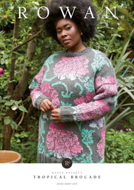 Rowan Tropical Brocade Jumper Knitting Pattern