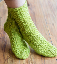 SweetGeorgia Slackcountry Socks Knitting Pattern