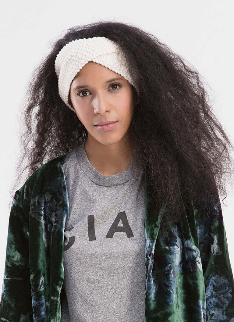 Blue Sky Fibers Sunrise Headband Knitting Pattern