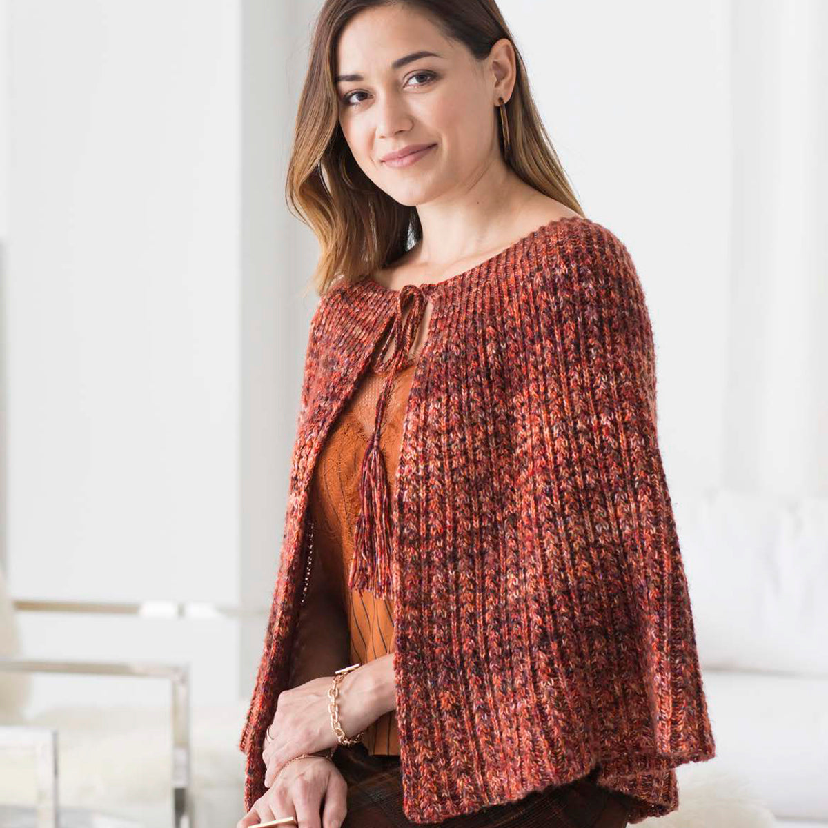 Malabrigo Poppy Cape Knitting Pattern