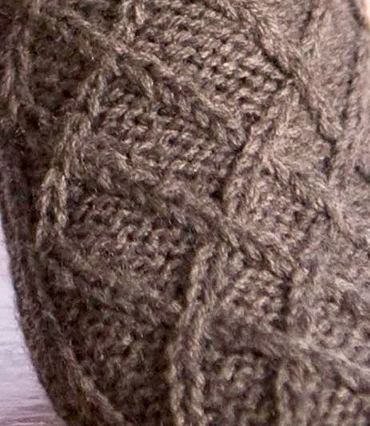 Criss Cross Socks Knitting Pattern