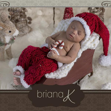 Colton Set. Beanie, Santa Hat, and Pants