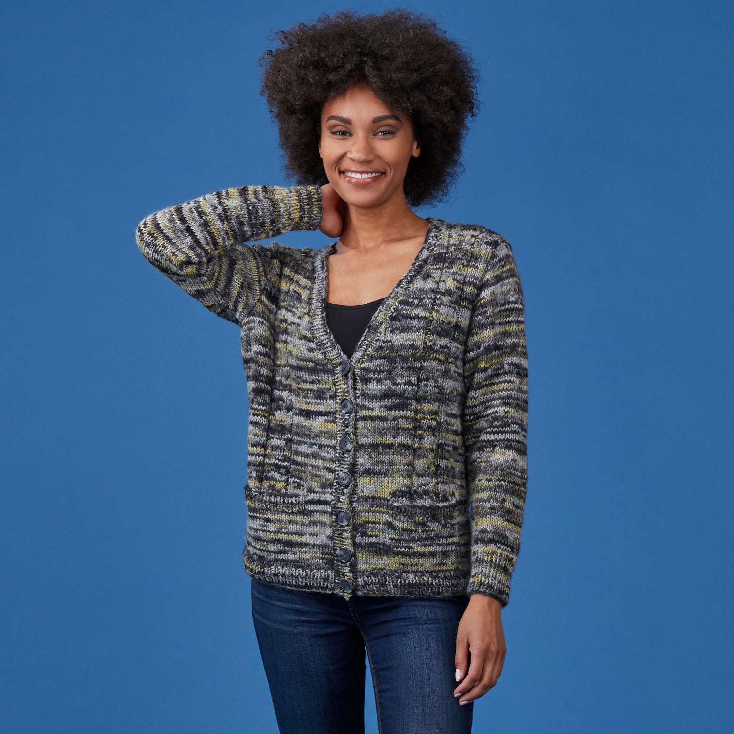 Tahki Yarns Basalt Cardigan Knitting Pattern