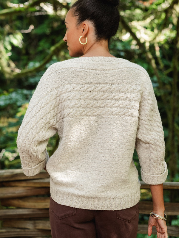 Brookline Jumper in Berroco Remix Wool DK Knitting Pattern