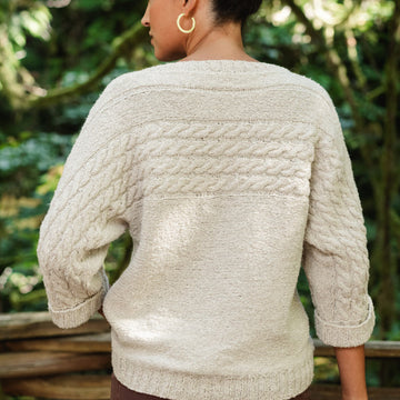 Brookline Jumper in Berroco Remix Wool DK Knitting Pattern