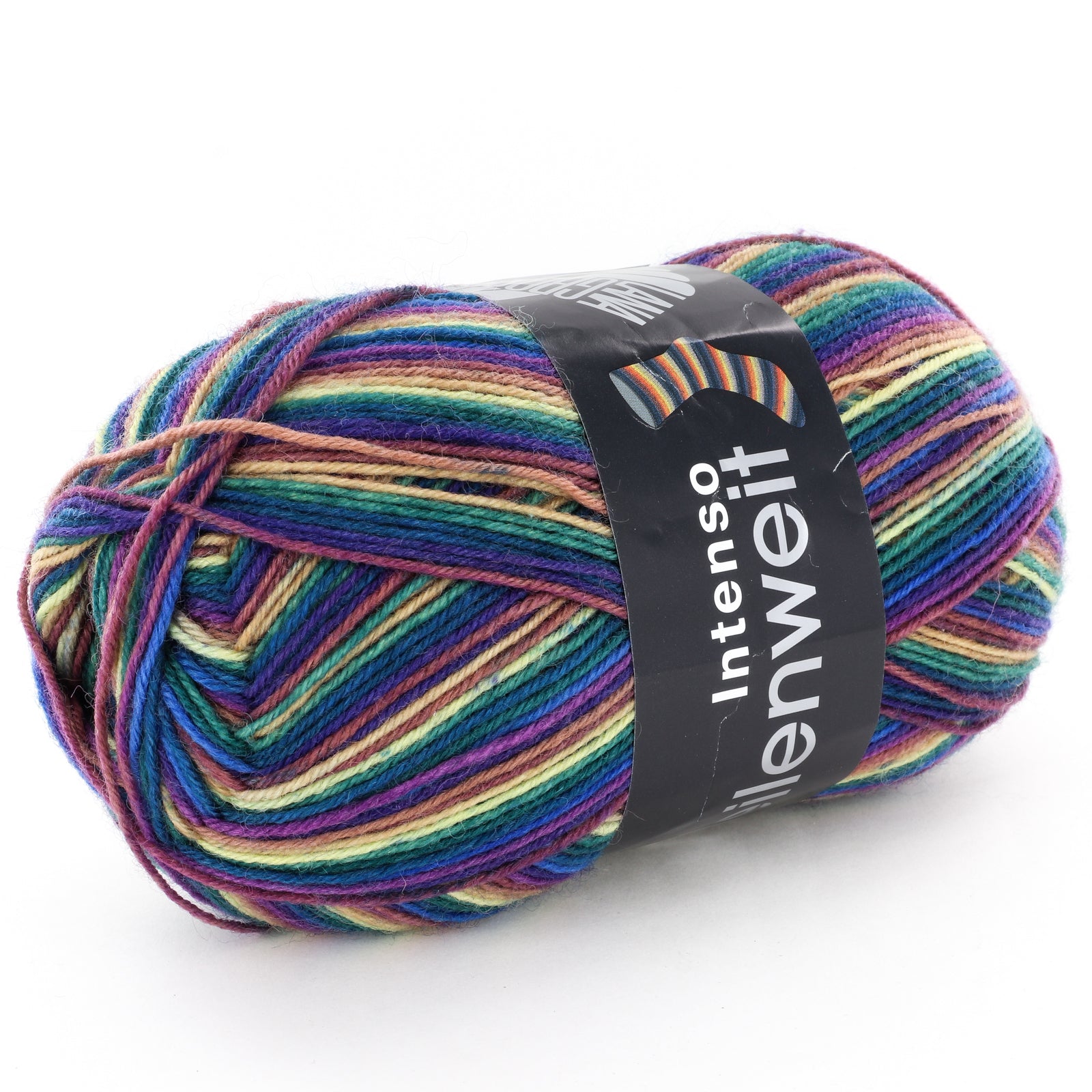 Lana Grossa Meilenweit 100 Intenso Yarn - Wool 4 Ply