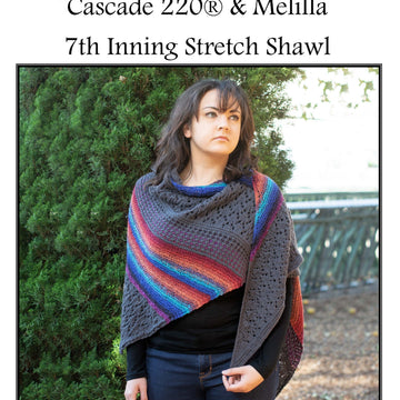 Cascade Yarns W th Inning Stretch Shawl Knitting Pattern