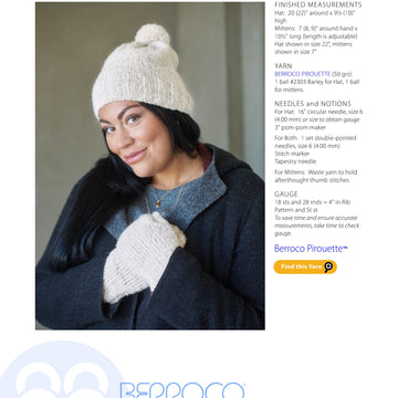 Berroco Bris? Hat Knitting Pattern