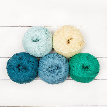 MillaMia Naturally Soft Cotton 5 Ball Color Pack