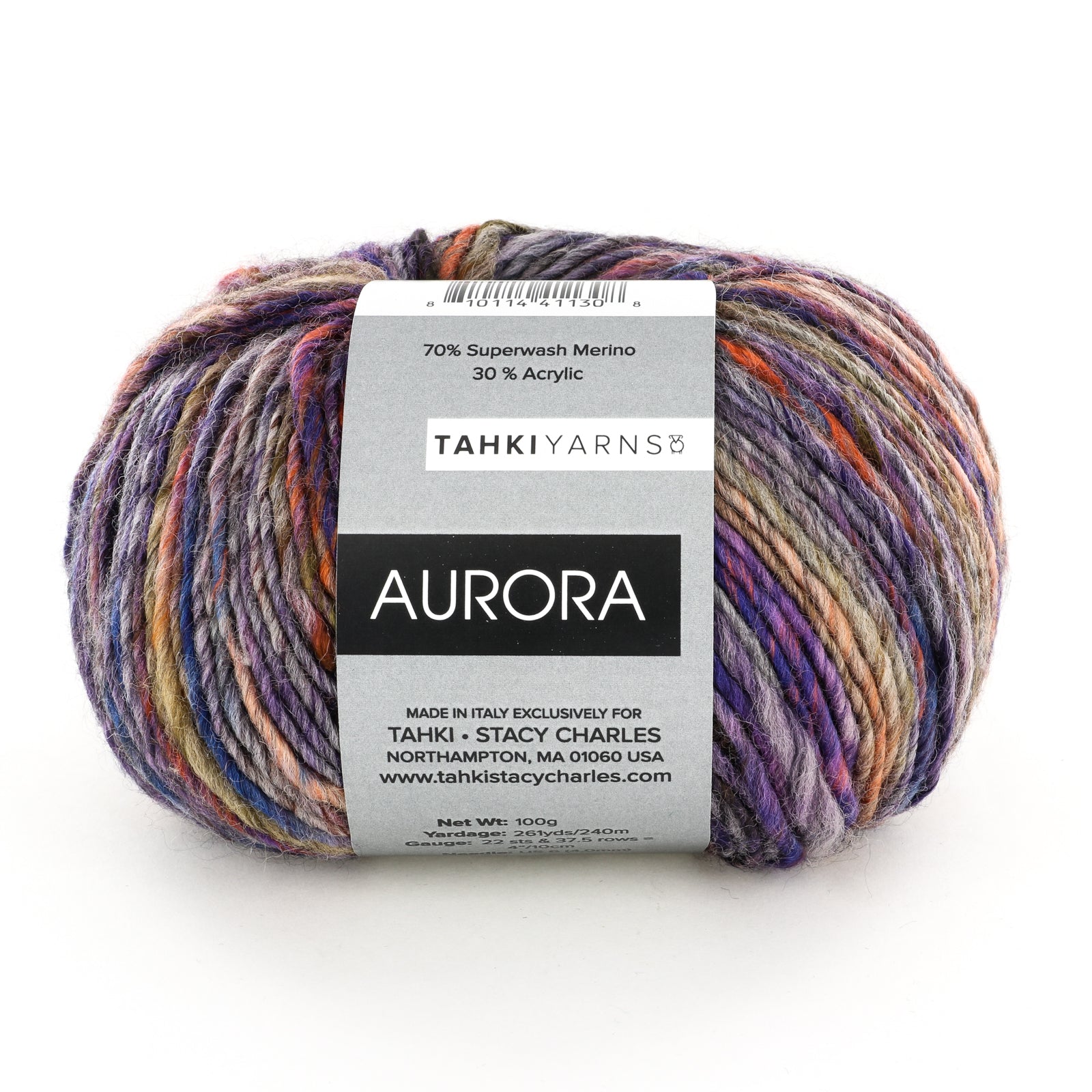 Tahki Yarns Aurora Yarn - Merino Wool Worsted