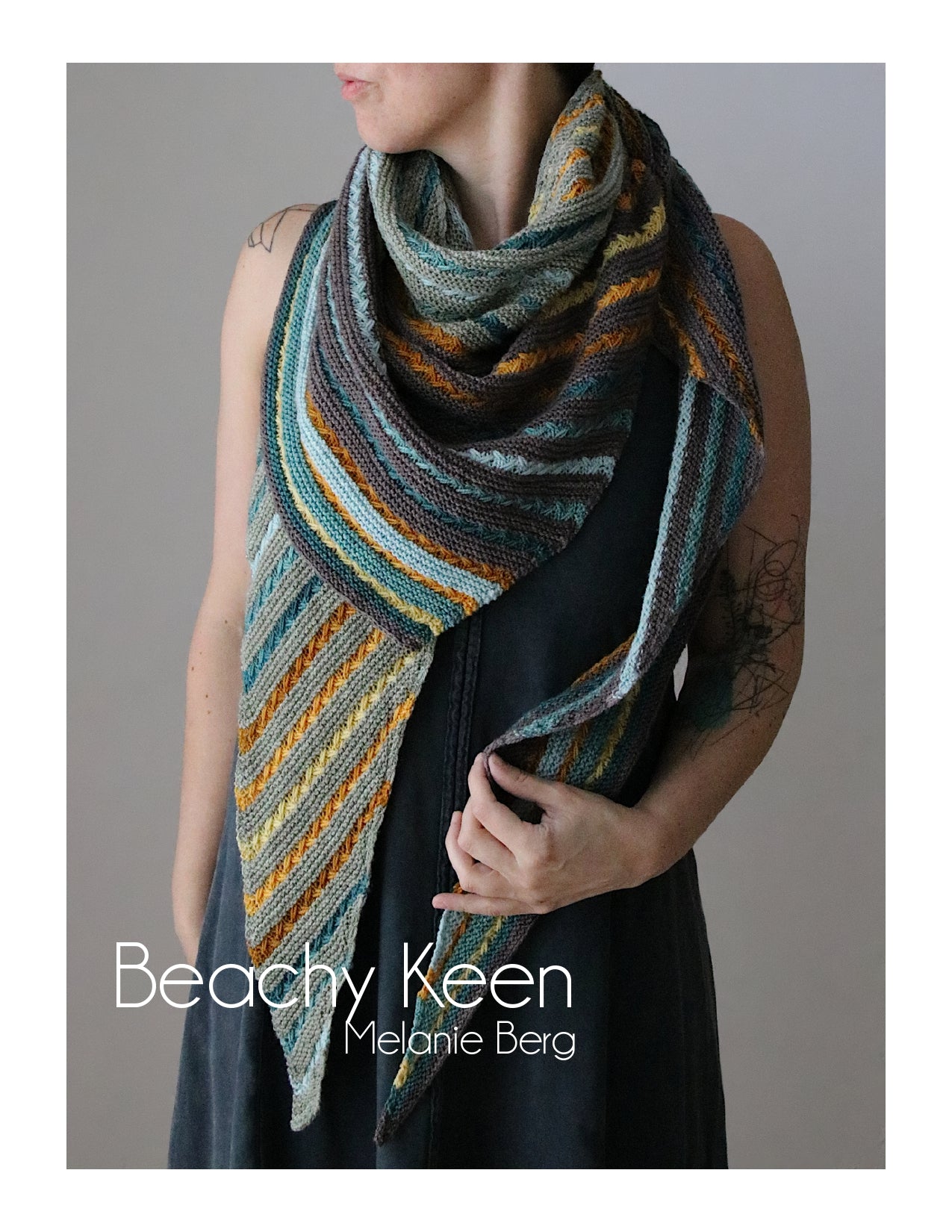Melanie Berg Beachy Keen PDF Wrap Knitting Pattern