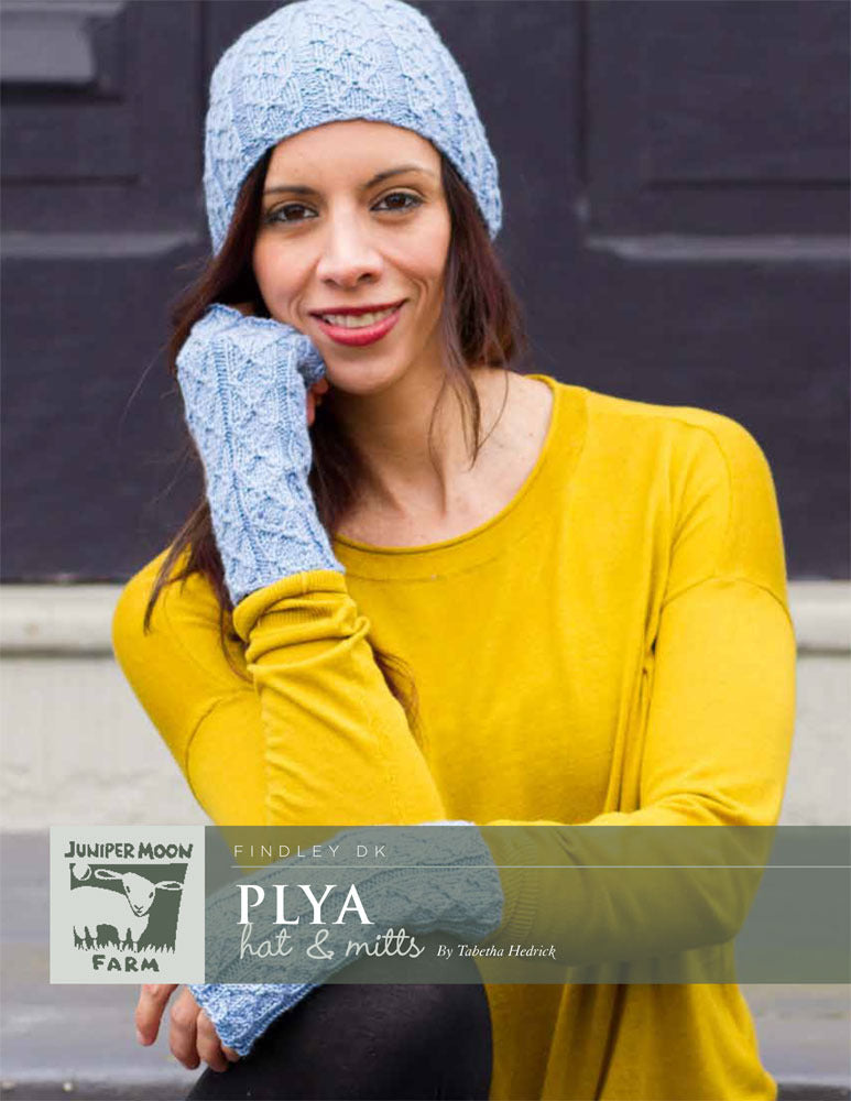 Plya Hat & Mitts Knitting Pattern