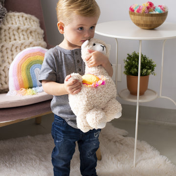 Lola Llama in Lion Brand Feels Like Butta, Go For Faux & Just My Stripe PDF