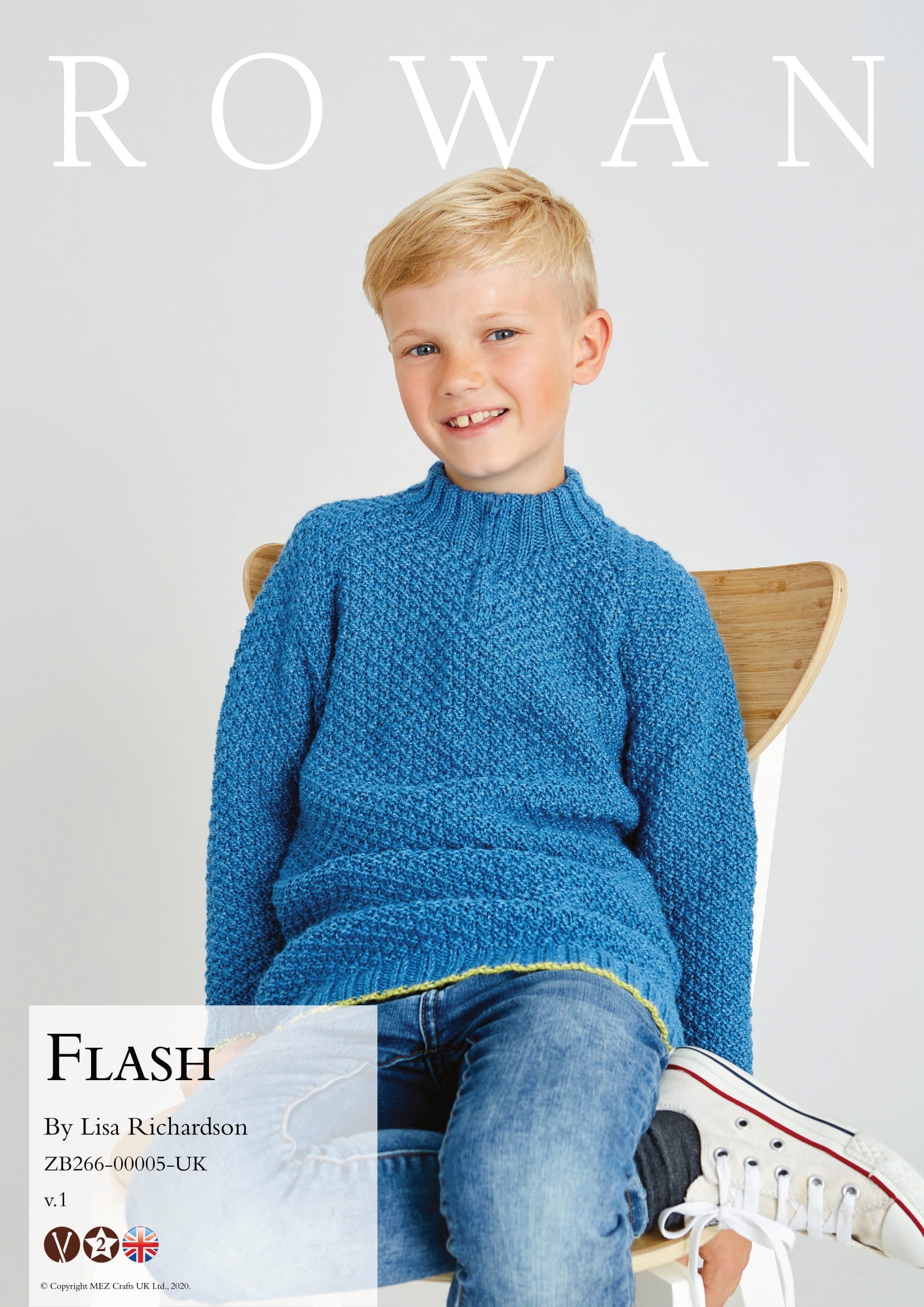 Rowan Flash Jumper Knitting Pattern