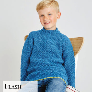 Rowan Flash Jumper Knitting Pattern