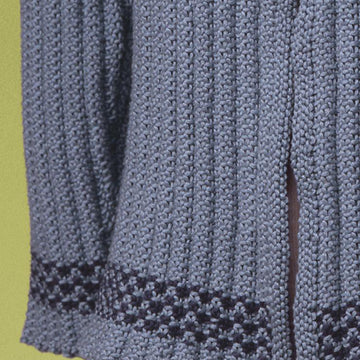 Fluted Fabric Cardigan #137