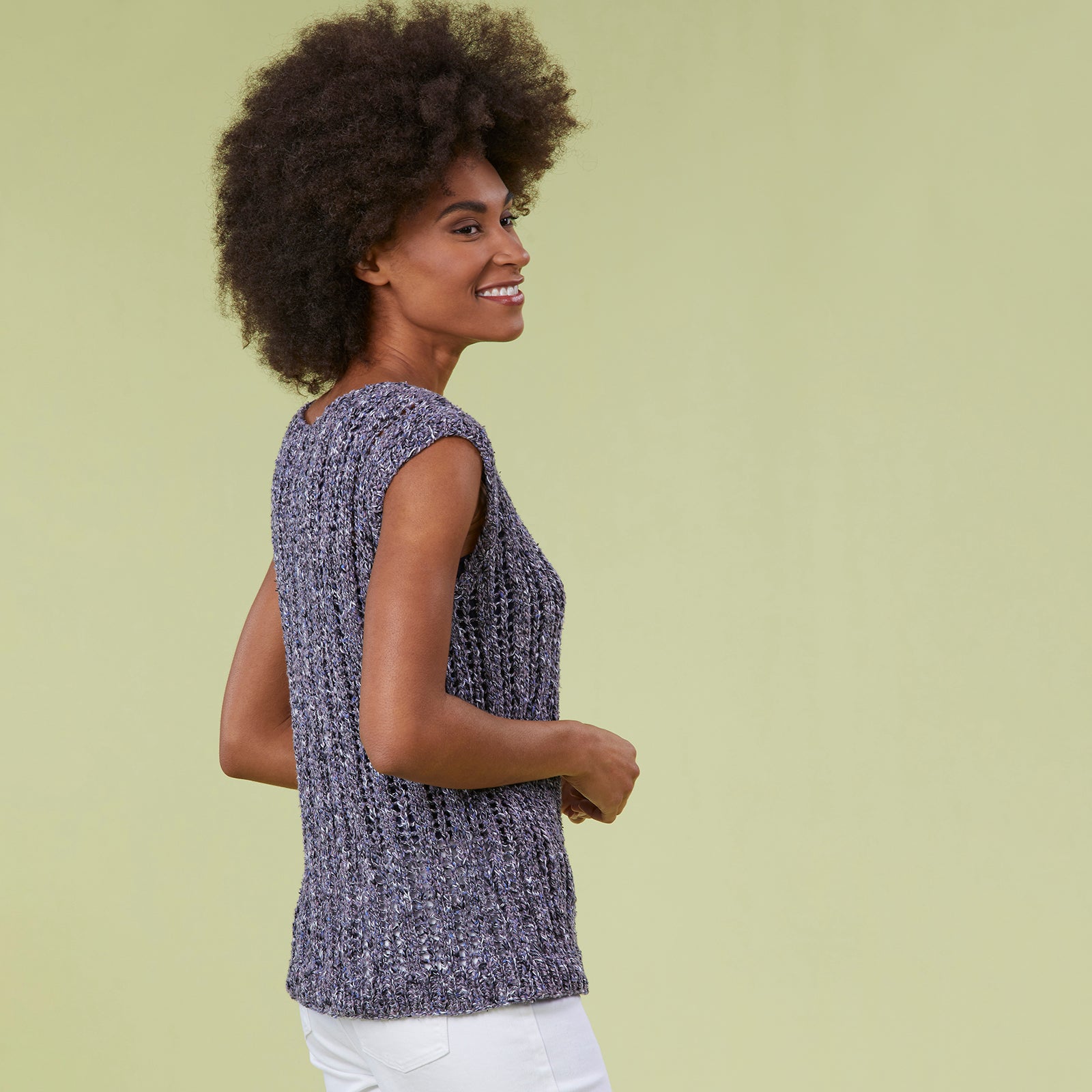 Tahki Yarns Santa Cruz Tank Knitting Pattern