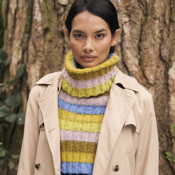Hybrid Cowl Knitting Pattern