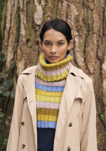 Hybrid Cowl Knitting Pattern