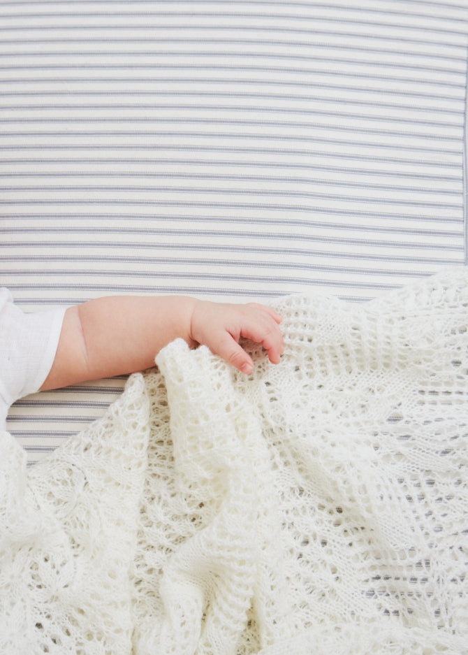 Debbie Bliss Heirloom Christening Shawl Knitting Pattern
