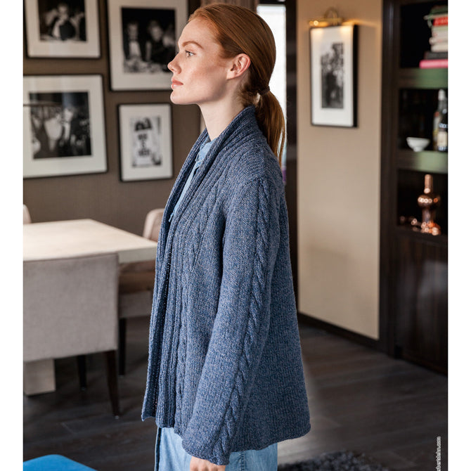 Lana Grossa 33 Cardigan Knitting Pattern
