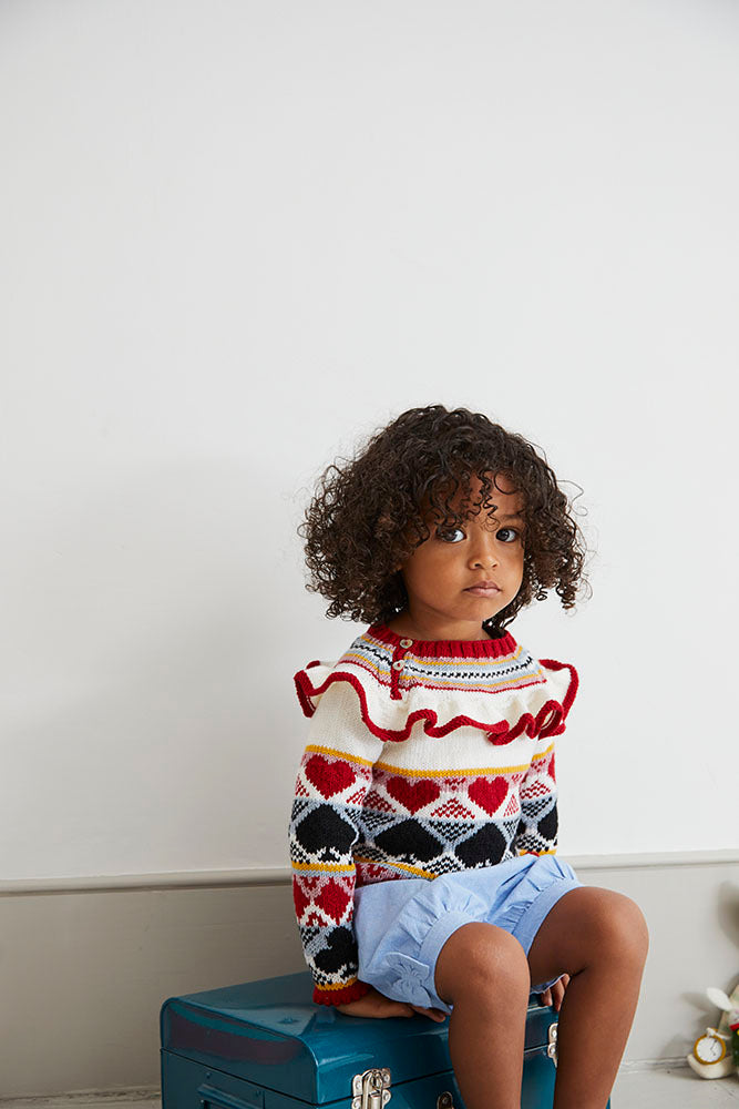 MillaMia Alice Frill Jumper Knitting Pattern