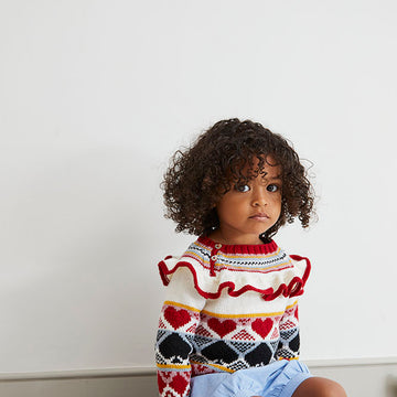 MillaMia Alice Frill Jumper Knitting Pattern
