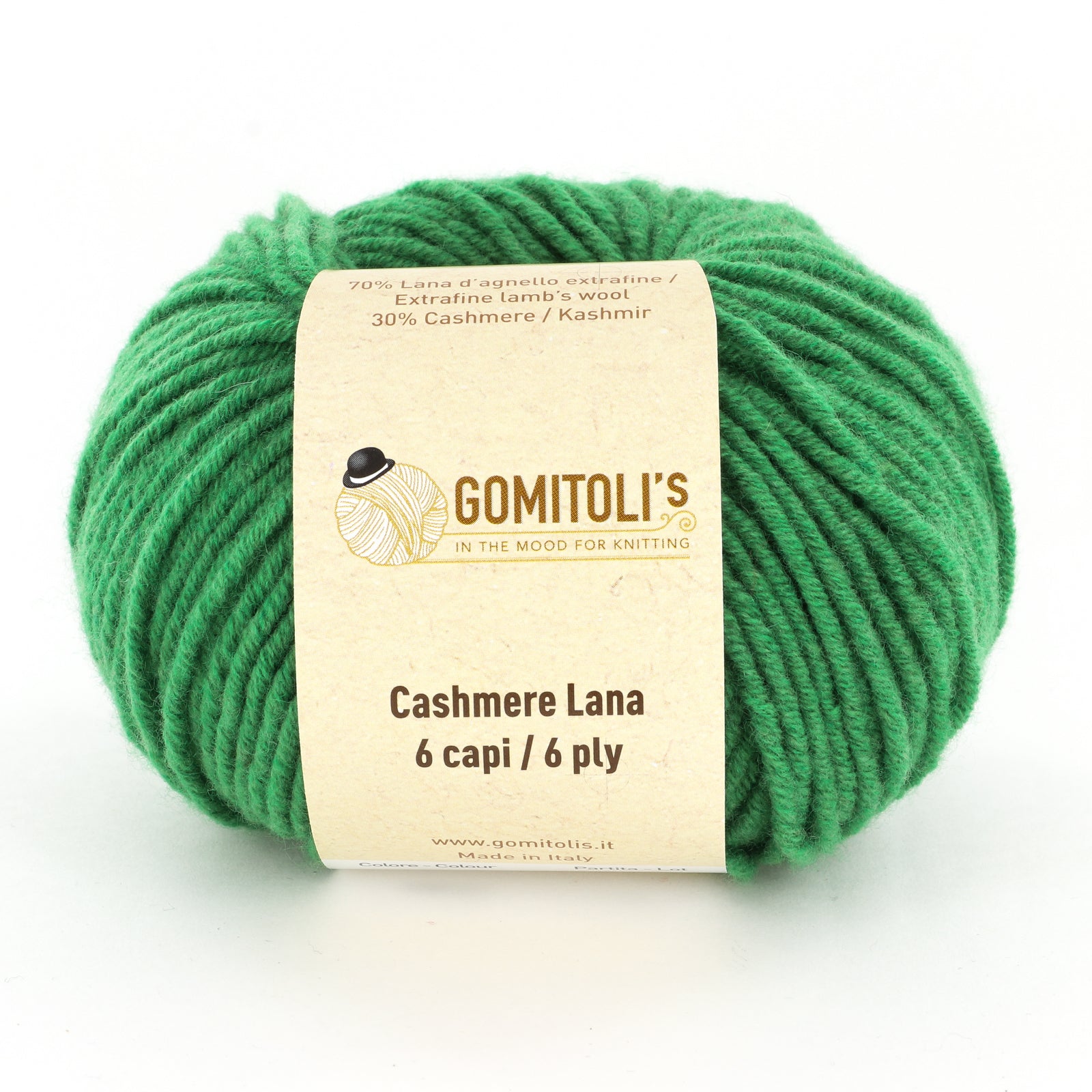 Gomitoli's Cashmere Lana 6 Ply Yarn - Wool DK
