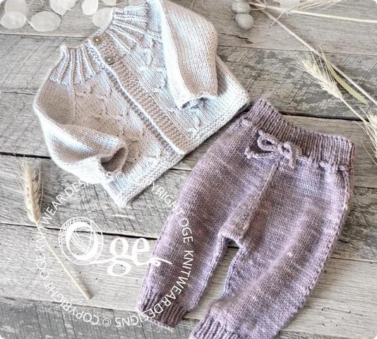 Drina Cardigan & Pants - P200