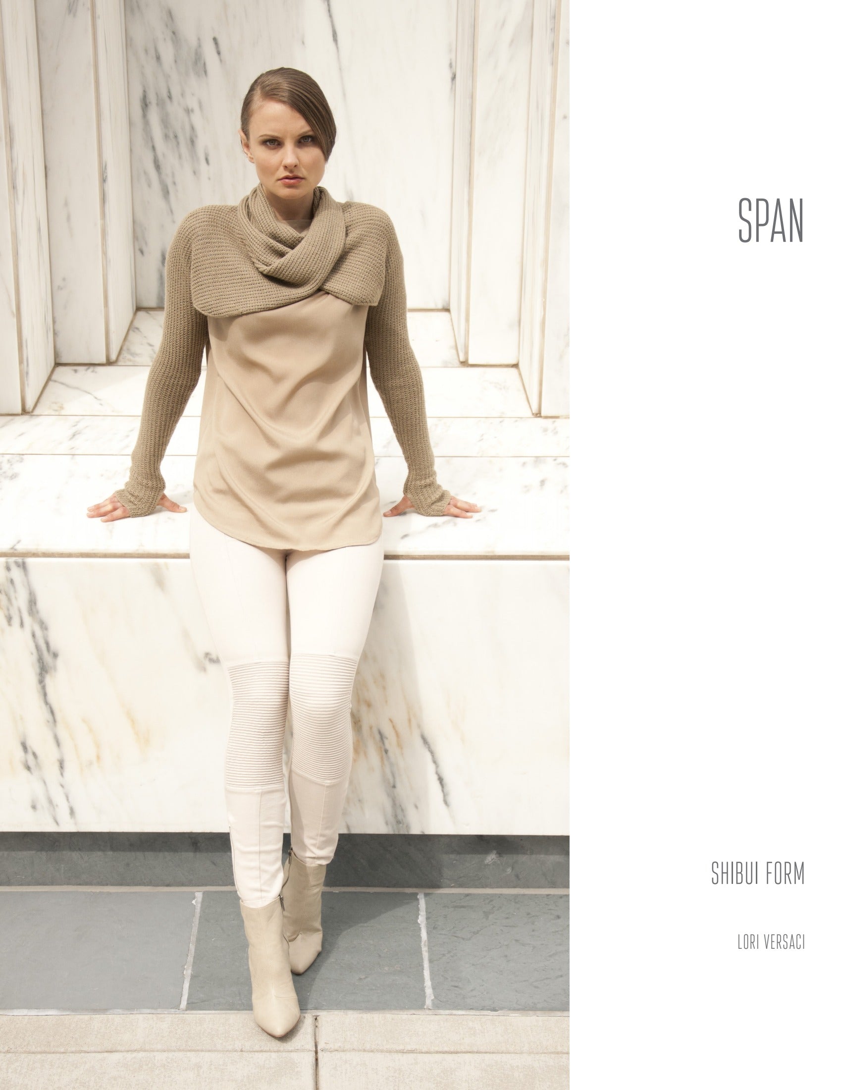 Shibui Knits Span Cardigan Knitting Pattern