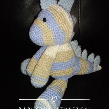 Stegosaurus Dinosaur crochet pattern