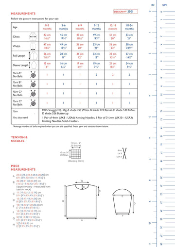 Sirdar Sandy Feet Pocket Sweater Jumper Knitting Pattern
