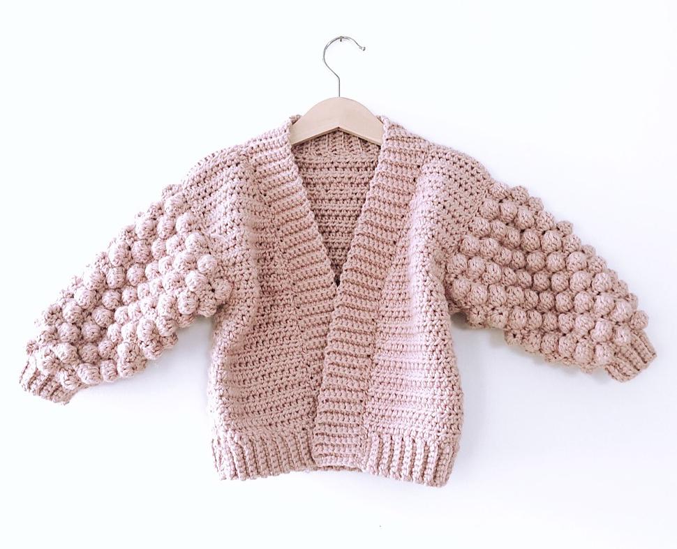 Mini Poet Cardigan