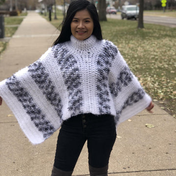 Cozy poncho