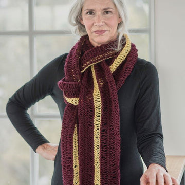 Bongo Scarf Knitting Pattern