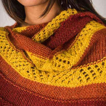 Medina Shawl Wrap Knitting Pattern