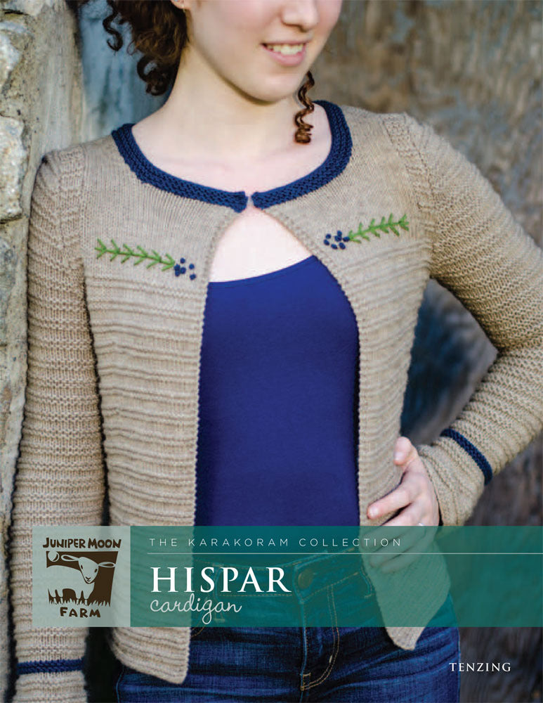 Hispar Cardigan Knitting Pattern